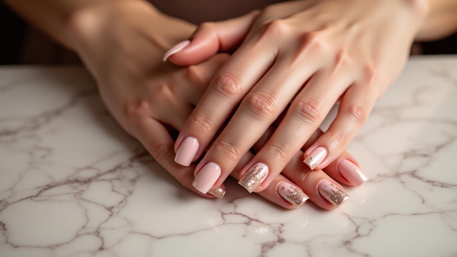 [Imagem de unhas elegantes e bem feitas]